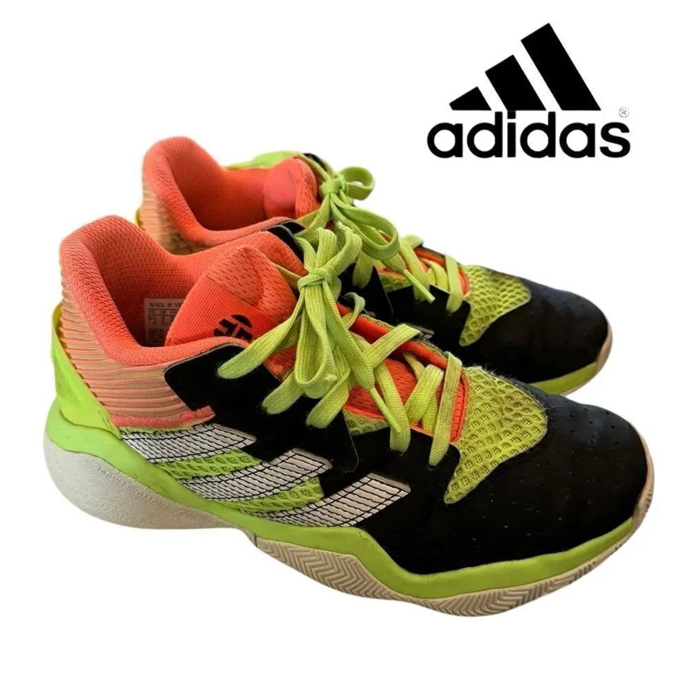 Adidas Harden Stepback J 'Signal Coral' EH2769 Big Kids Shoes Sneakers 5.5